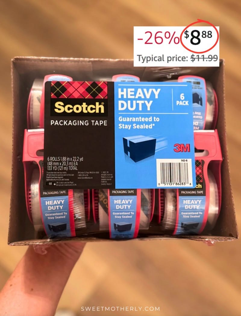 Scotch packing tape as low as $8 per pack

Packing tape and dispensers
Shipping boxes and mailers
Bubble wrap and cushioning
Packing paper and tissue
Stretch wrap and plastic film
Gift wrapping supplies
Shipping labels and stickers
Packing peanuts and filler
Moving and storage supplies
Packaging essentials for shipping

#LTKSeasonal #LTKSaleAlert