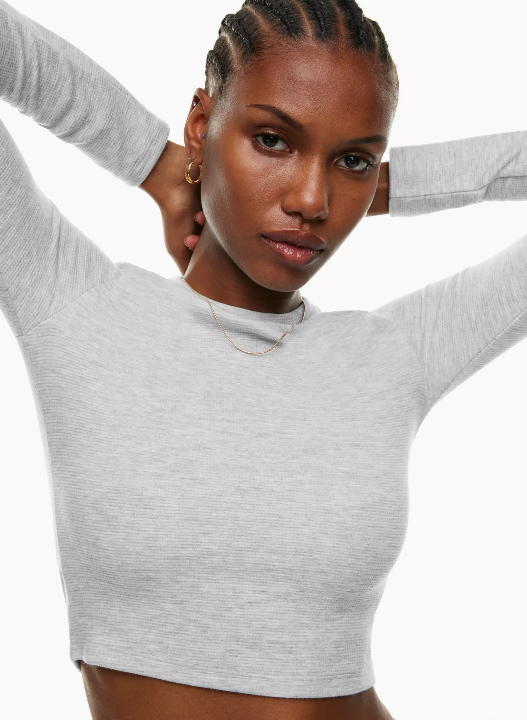 WAFFLEX CREW LONGSLEEVE | Aritzia