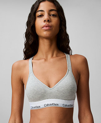 Calvin Klein Women's Modern Cotton Padded Bralette QF1654 | Macy's