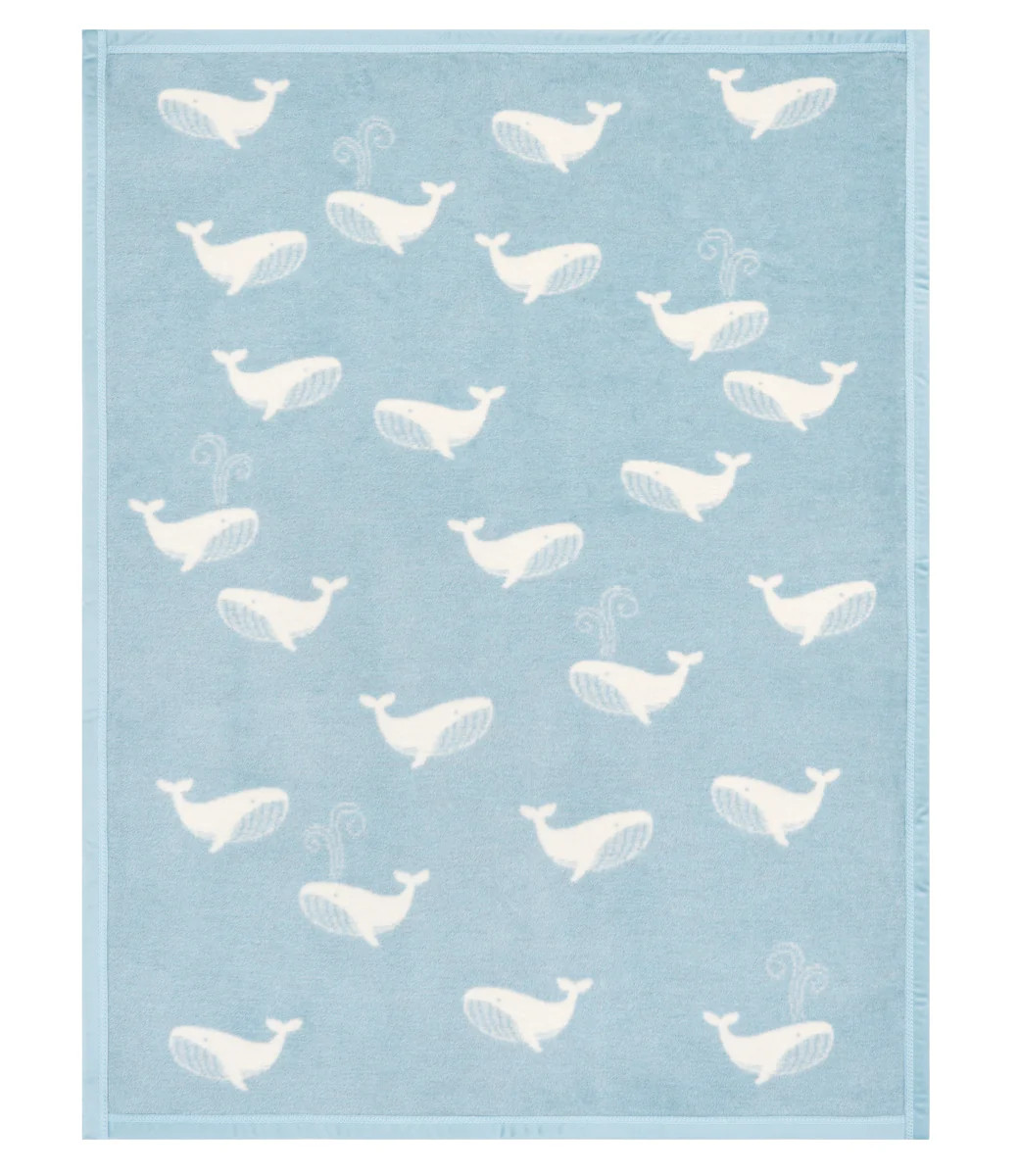 Big Blue Mini Baby Blanket | ChappyWrap | ChappyWrap