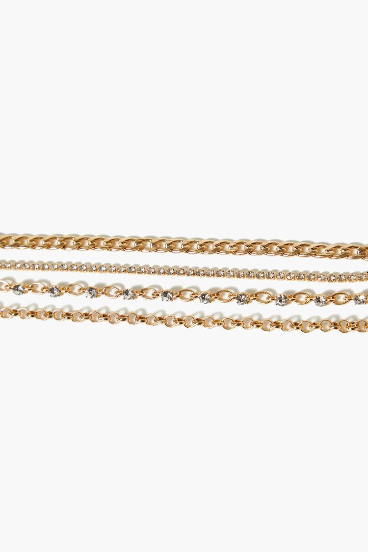 Rhinestone Bracelet Set | Forever 21