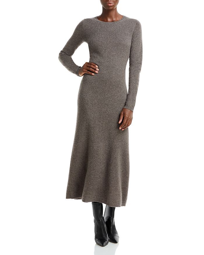 Tie Waist Cashmere Midi Dress - 100% Exclusive | Bloomingdale's (US)