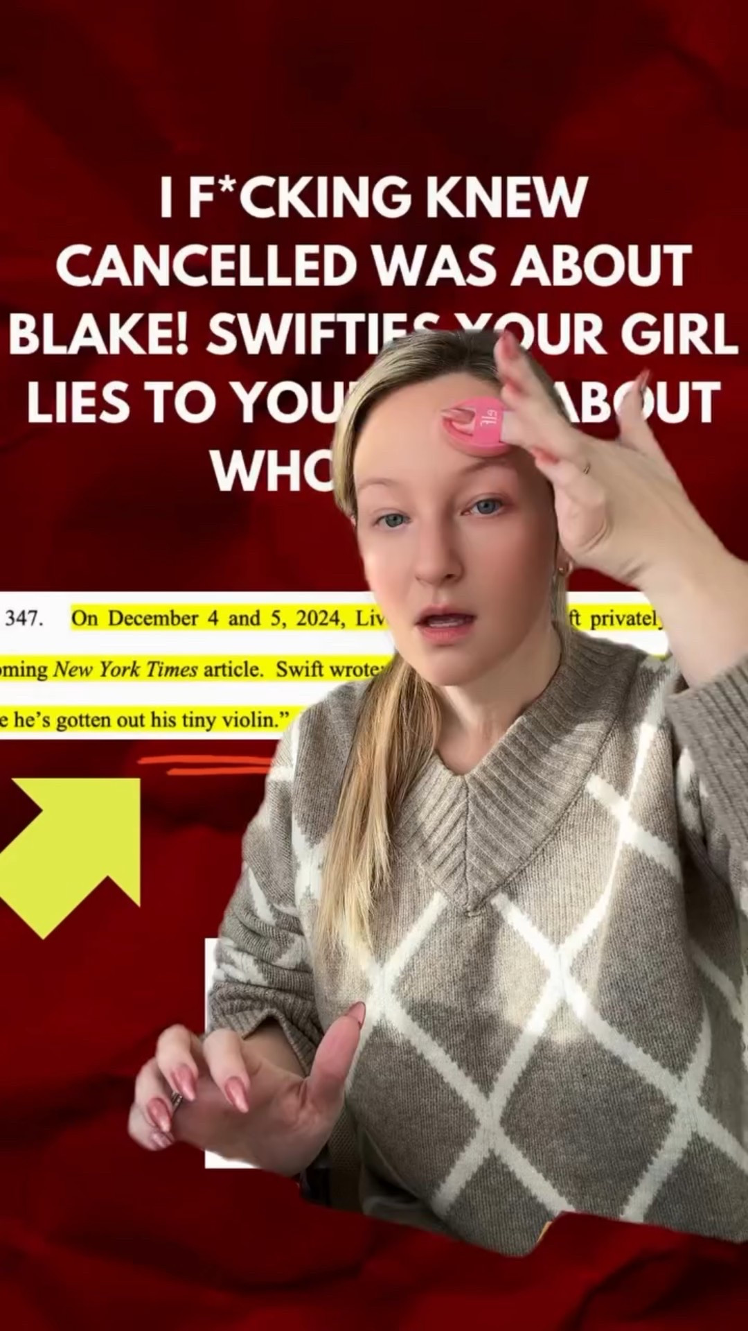 After seeing the new Justin Baldoni and Blake lively court documents that include text messages between Taylor Swift, I really don’t think I can be a supportive Swiftie anymore seeing who Taylor truly is behind the scenes. I’m actually shocked and disgusted.
#swifties #taylorswift #justinbaldoni #blakelively #itendswithus