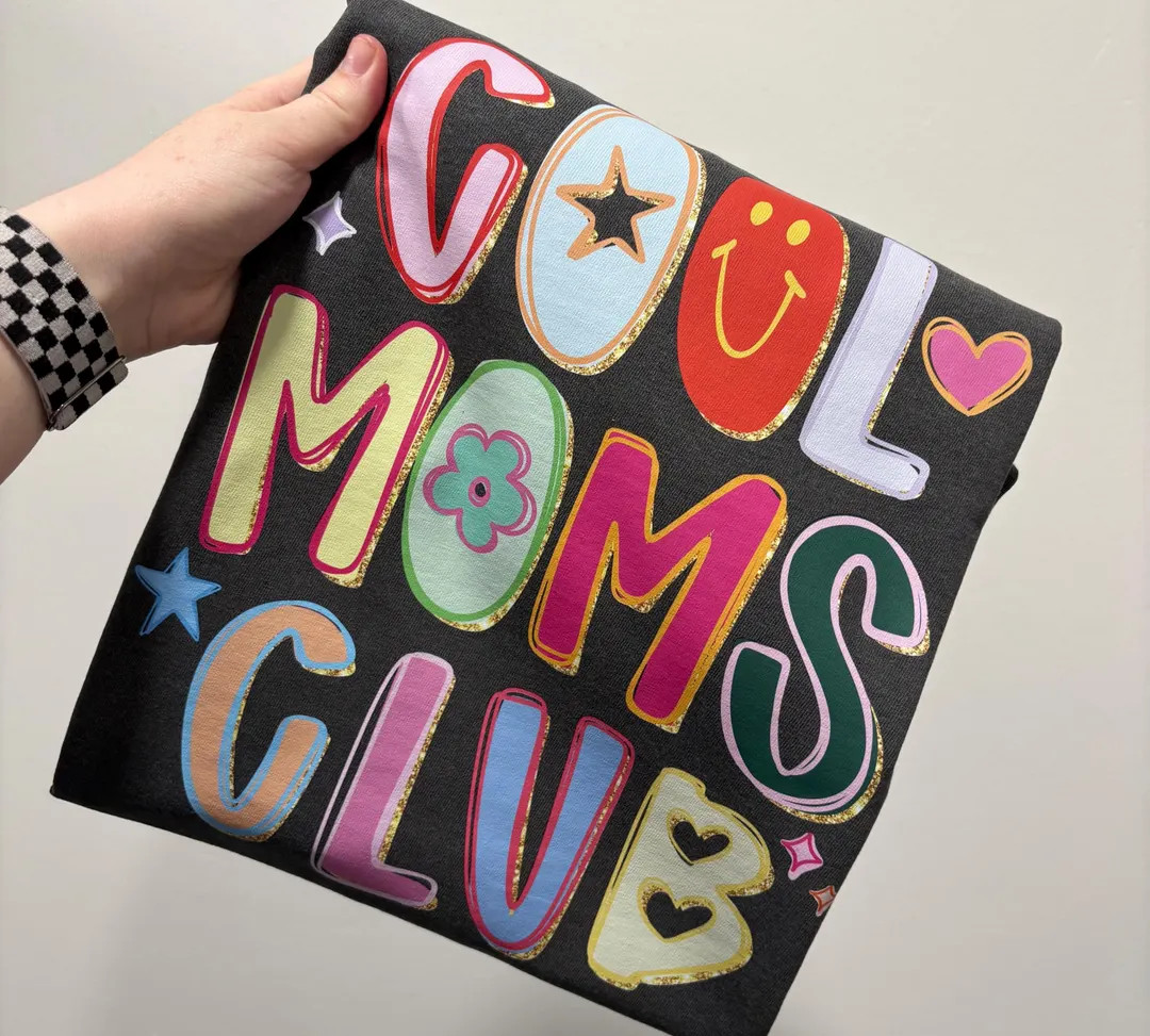 Cool Moms Club Shirt | Mom Shirt | Mom Life | Gift For Mom | Mama Comfort Color Shirt | Whimsical... | Etsy (Global)