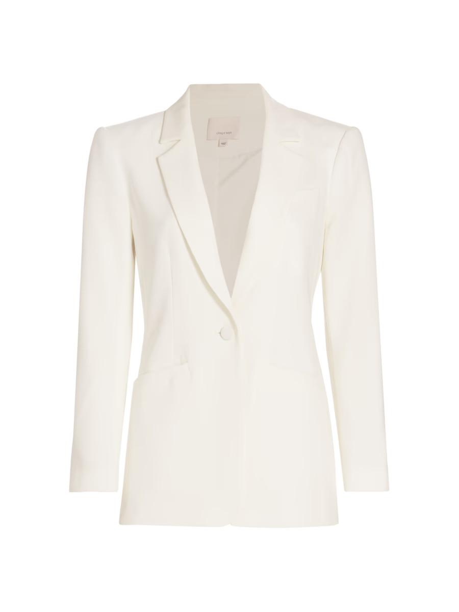 Karlie Crepe Blazer | Saks Fifth Avenue