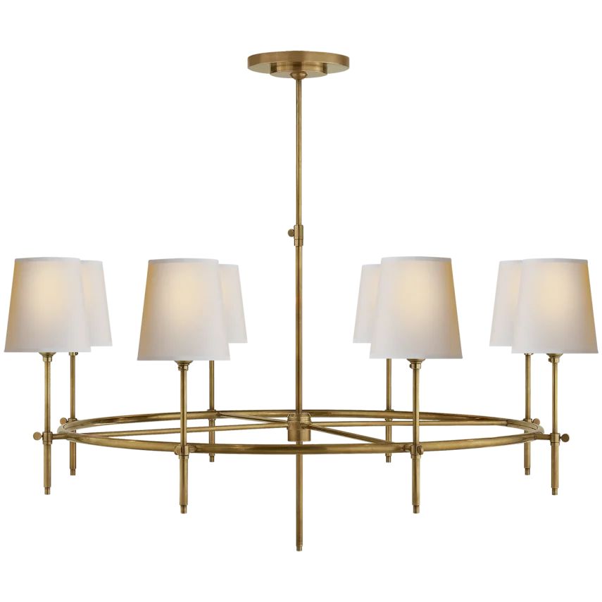Bryant Large Ring Chandelier | Visual Comfort