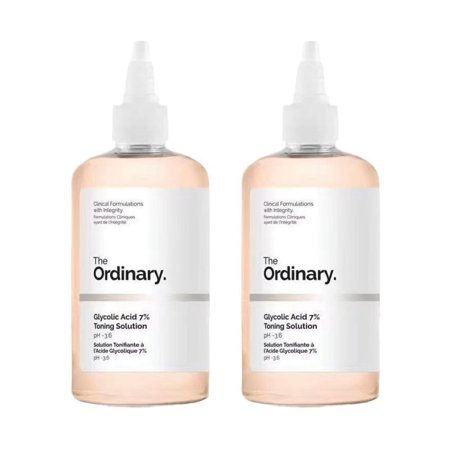 2 PCS The Ordinary Glycolic Acid 7% Exfoliating Toner | 100ML | NEW Size | Walmart (US)