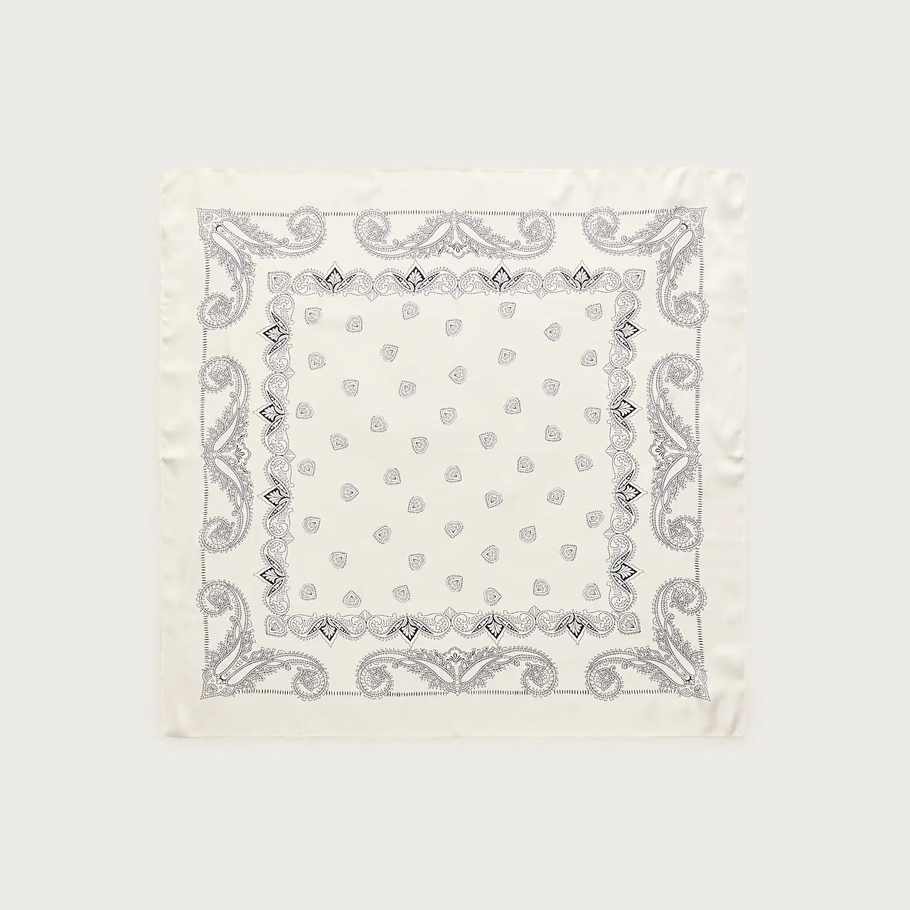 Printed silk scarf | J. Crew US