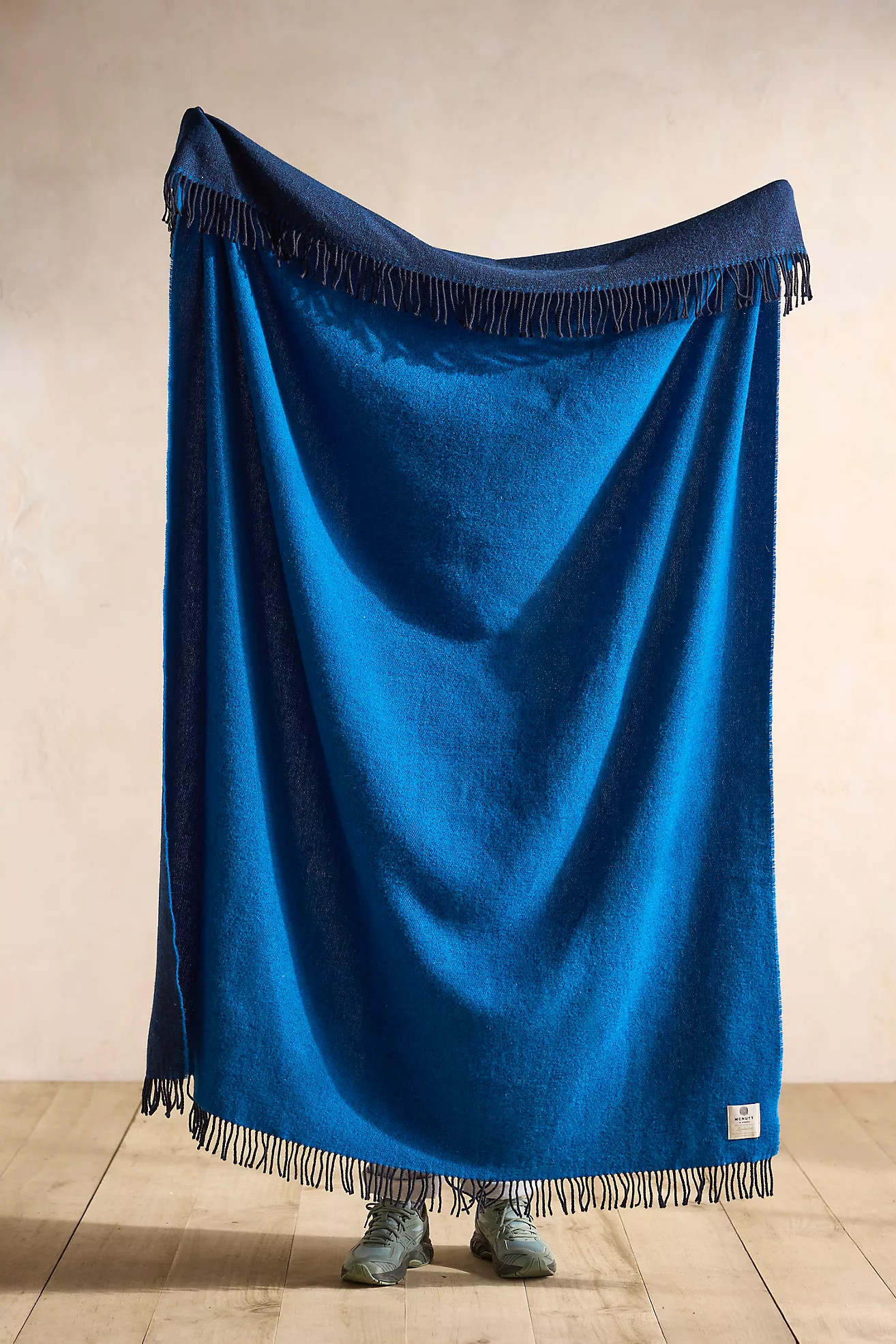 Reversible Twilight Merino Wool Throw | Anthropologie (US)