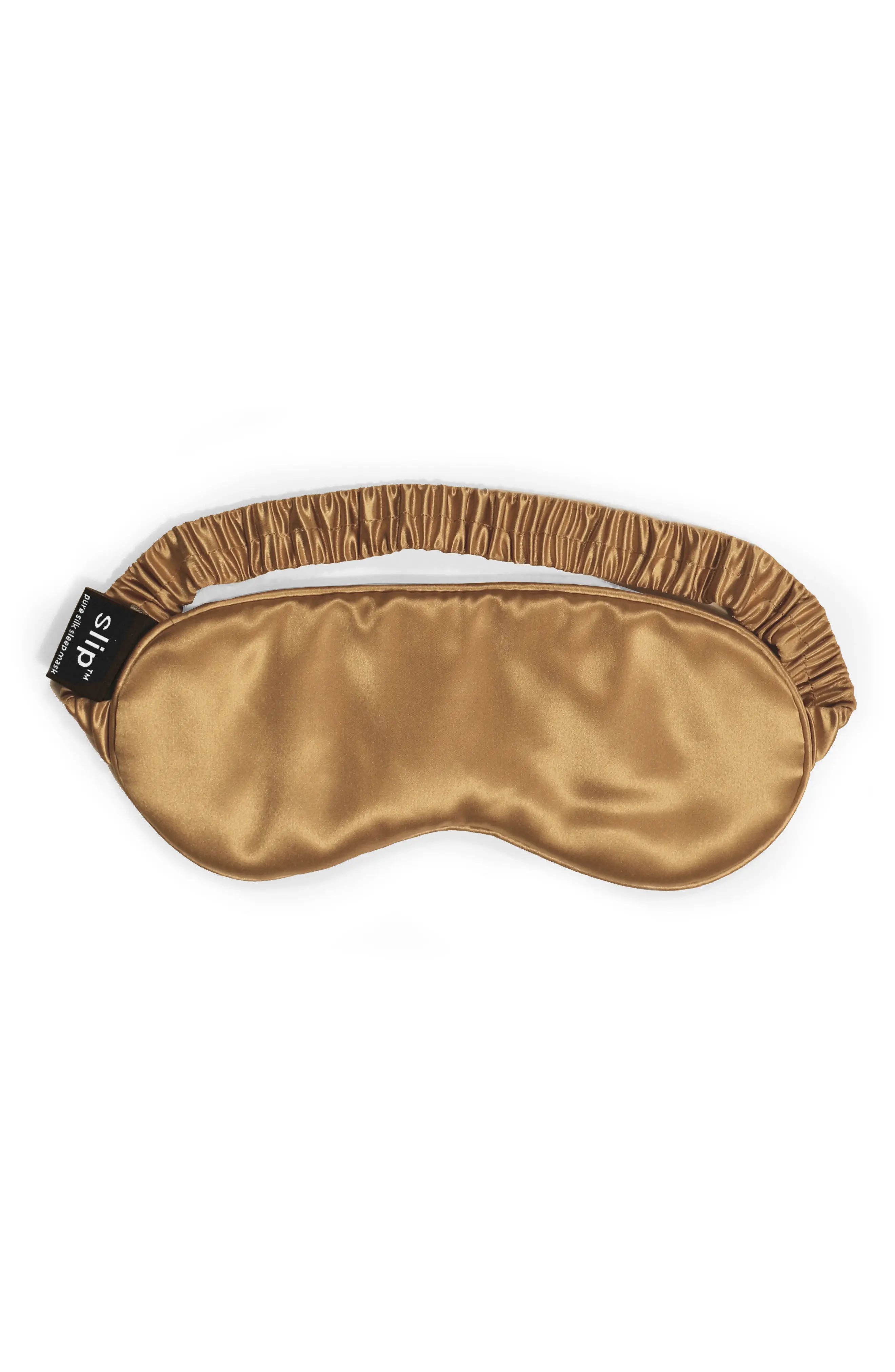 slip Pure Silk Sleep Mask in Gold at Nordstrom | Nordstrom