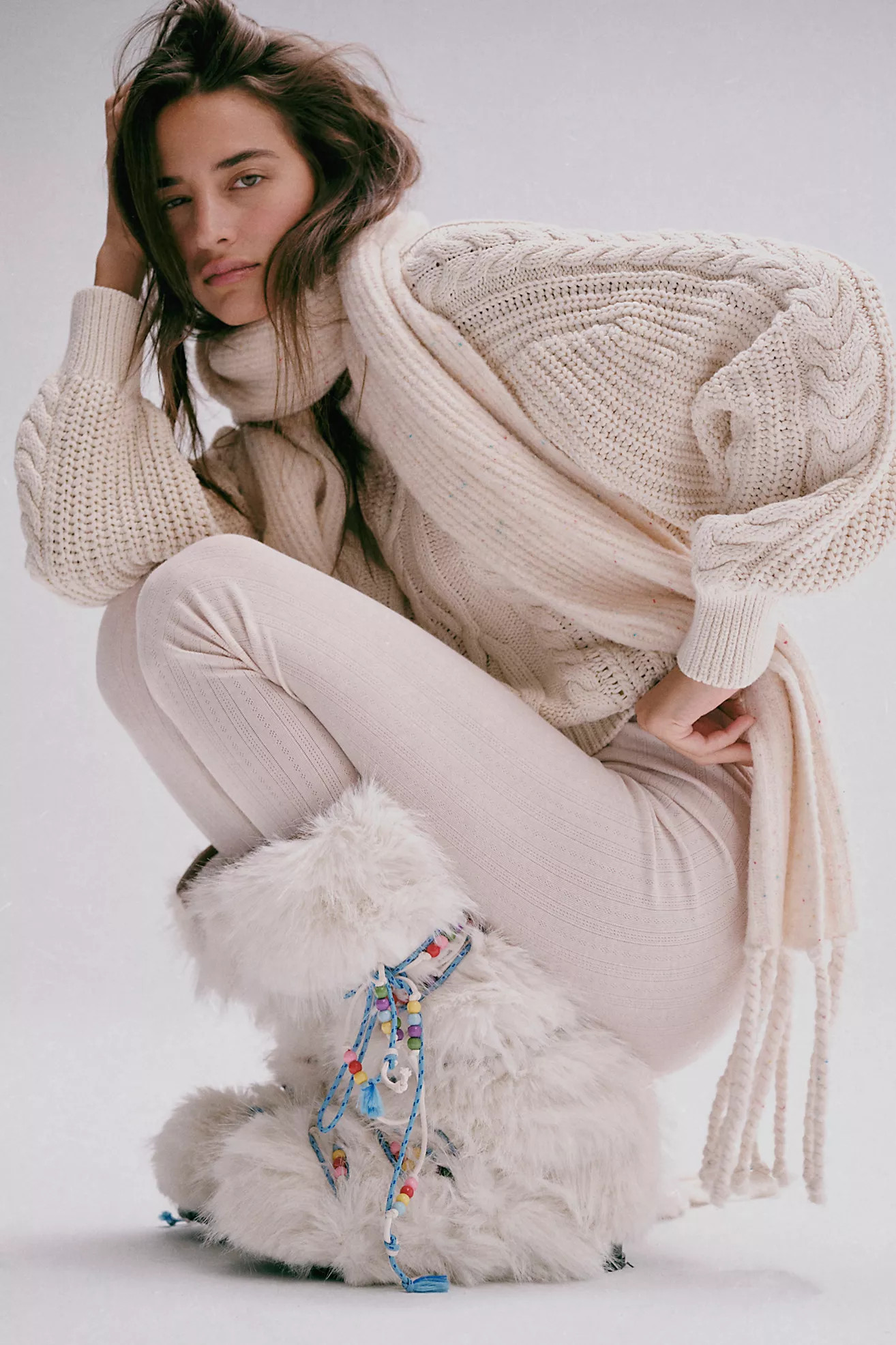 Frankie Cable Sweater | Free People (Global - UK&FR Excluded)