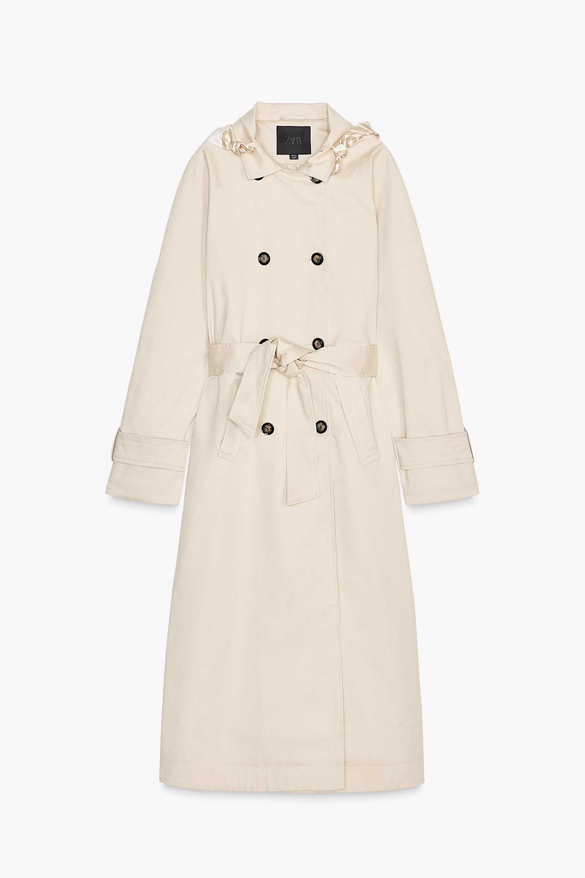 LONG SCARF TRENCH COAT | Zara UK