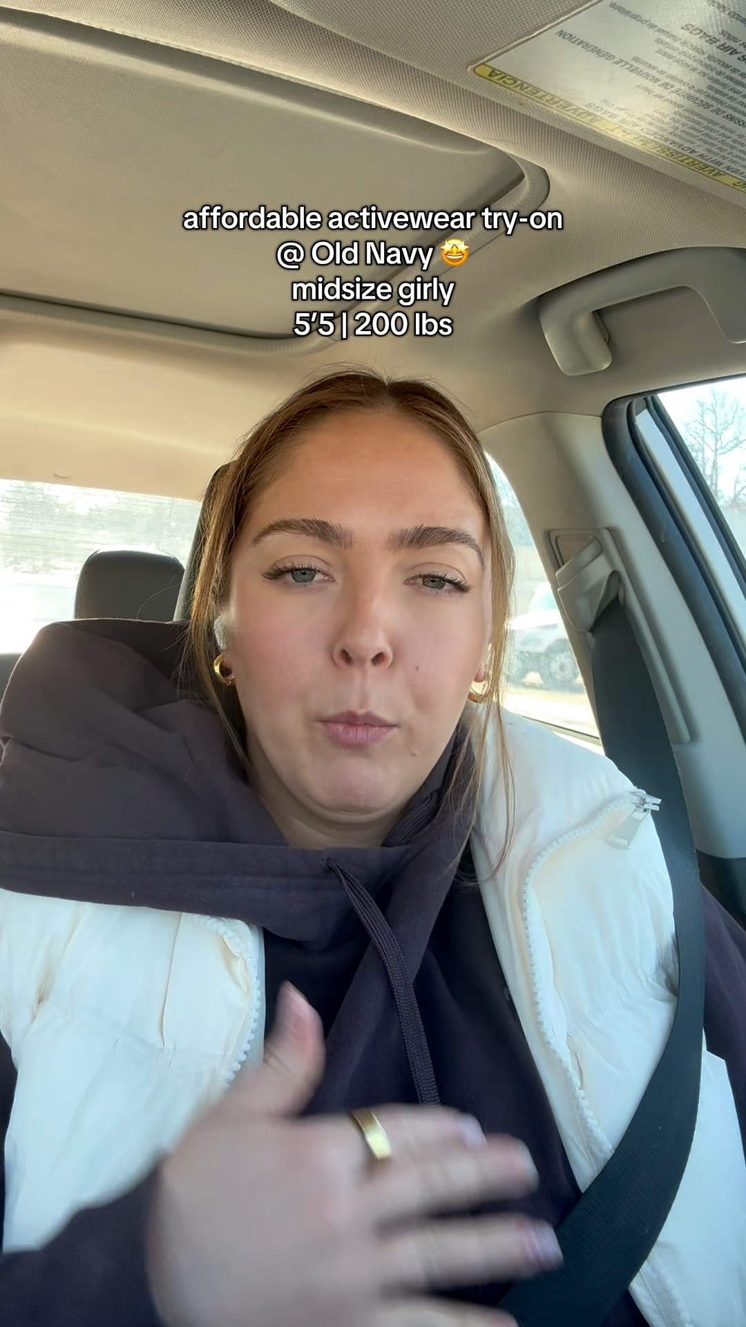 I did a large in everything with the exception of the cropped crew neck hoodie which was a medium!

#LTKActive #LTKMidsize