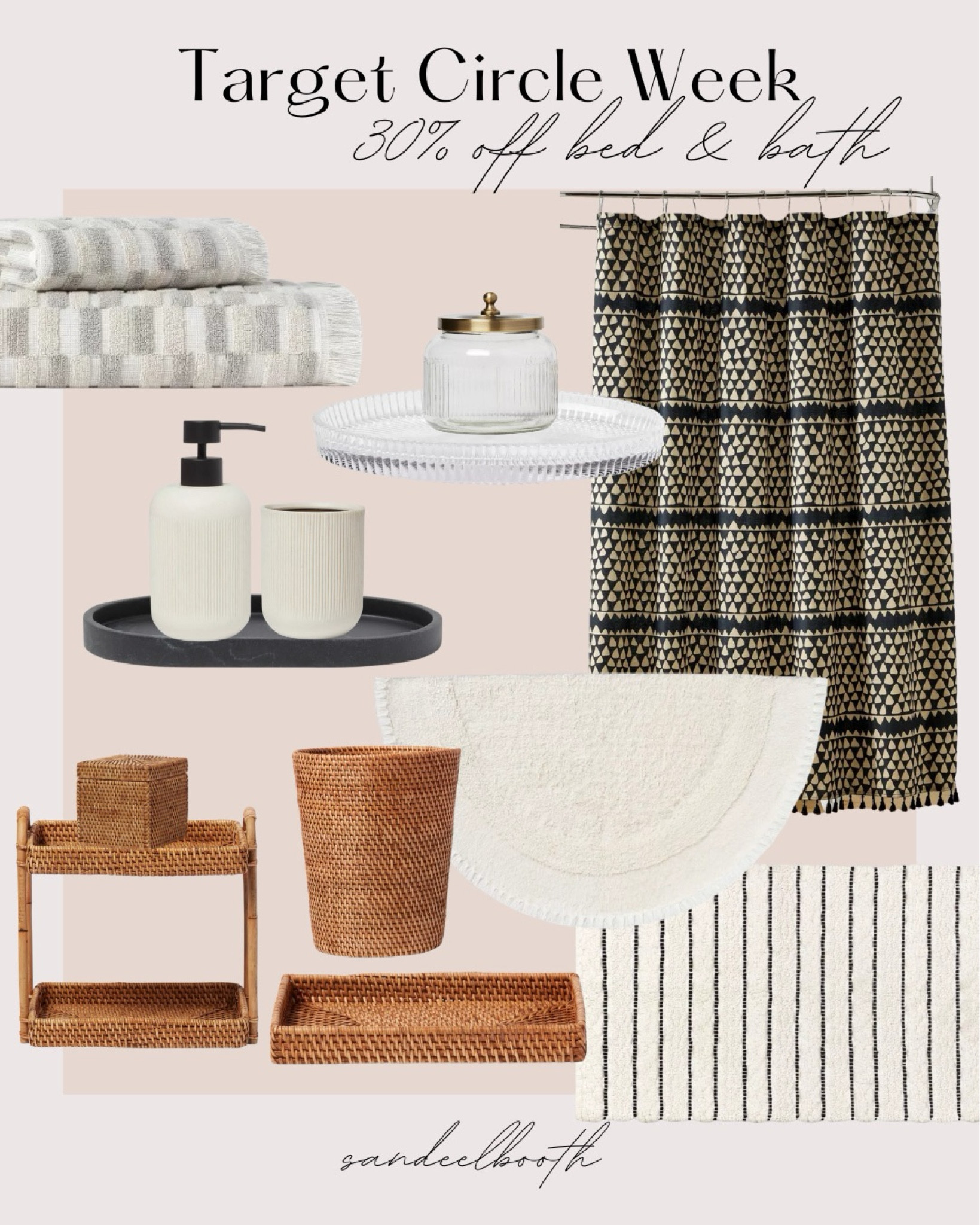 Target Circle Week - 30% off bed and bath 🖤

Affordable home decor, target home, bathroom design

#LTKstyletip #LTKhome