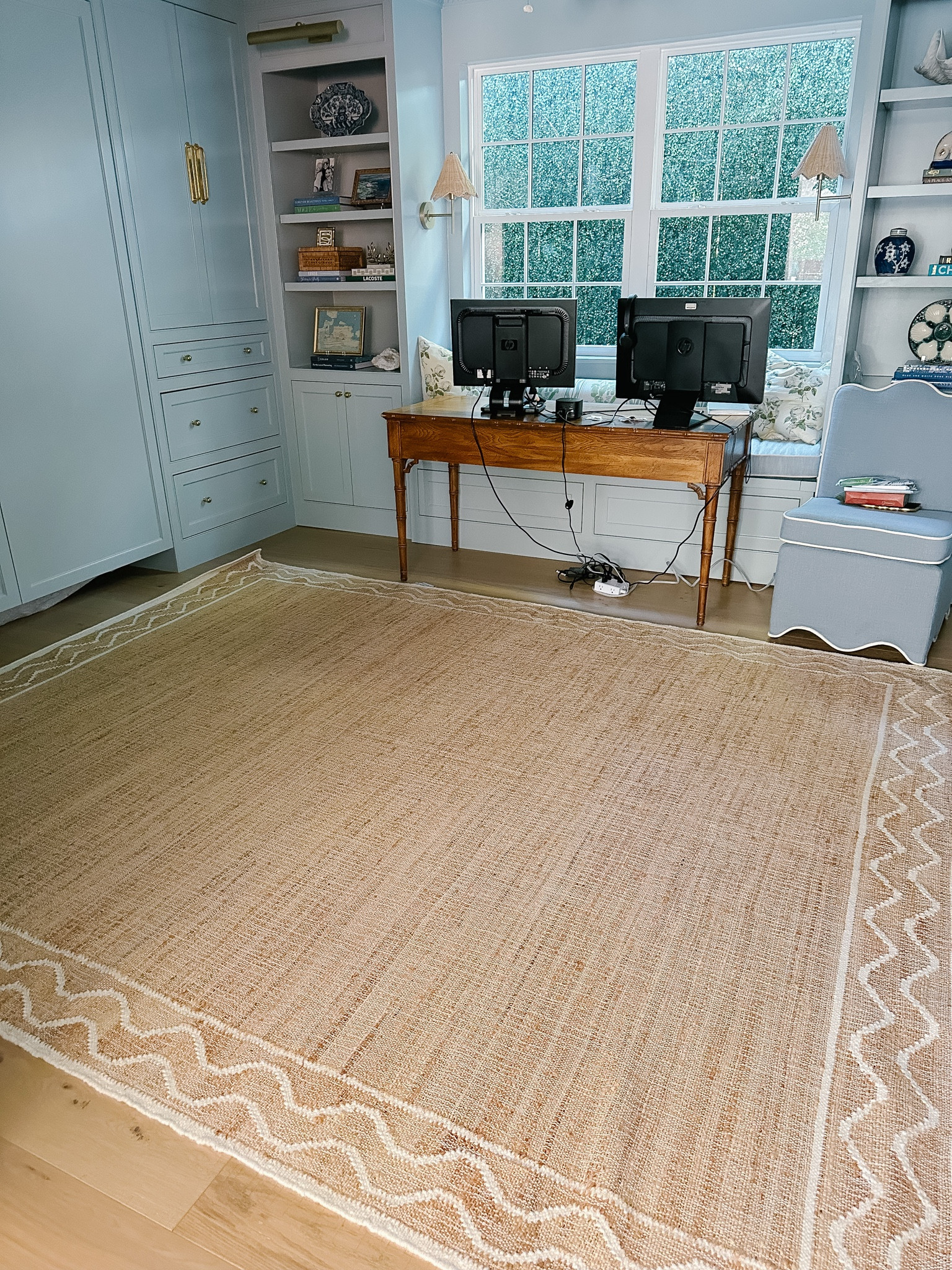 Our new Erin gates office rug 