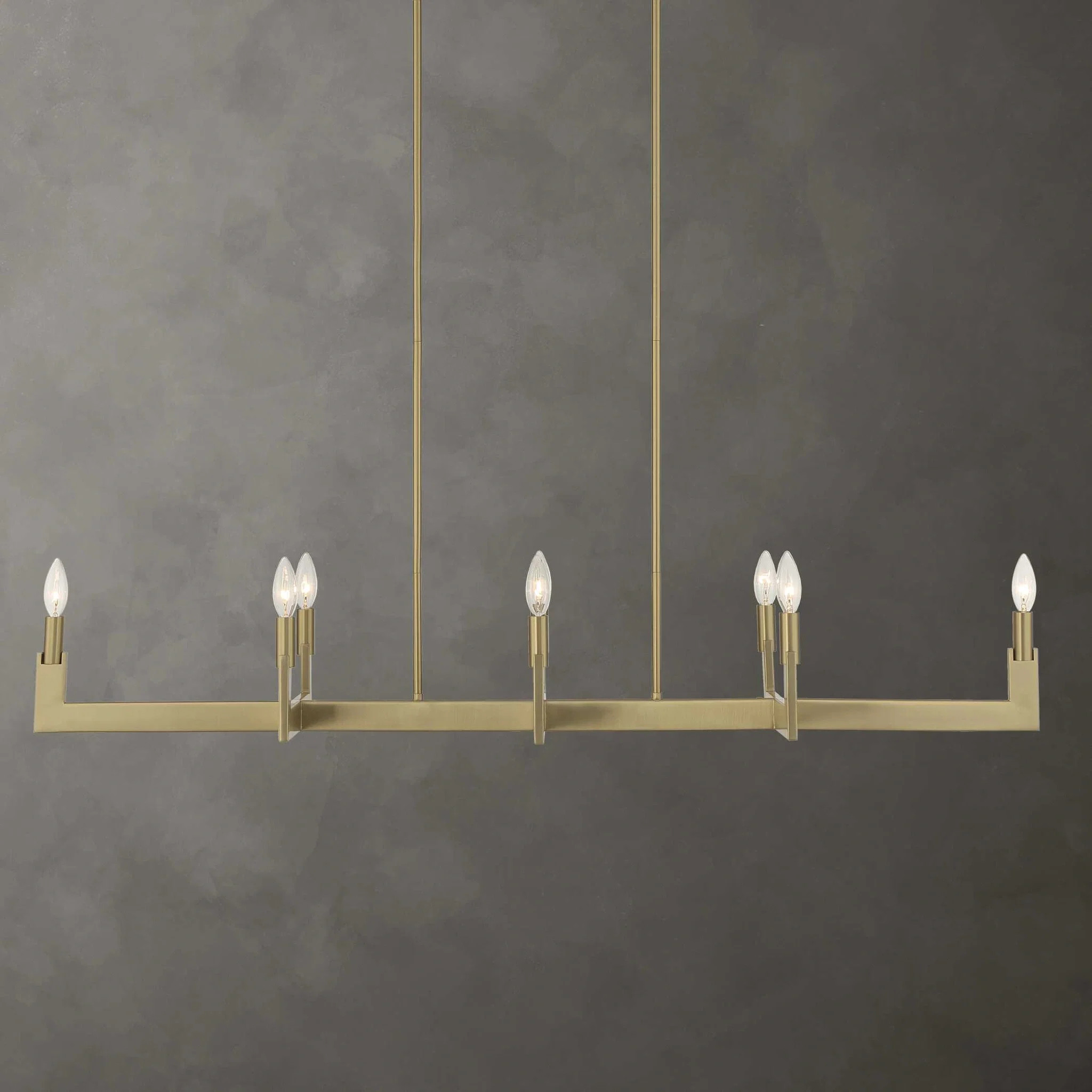 Uttermost Cordoba 8 Light Linear Chandelier | Outrageous Interiors + Design