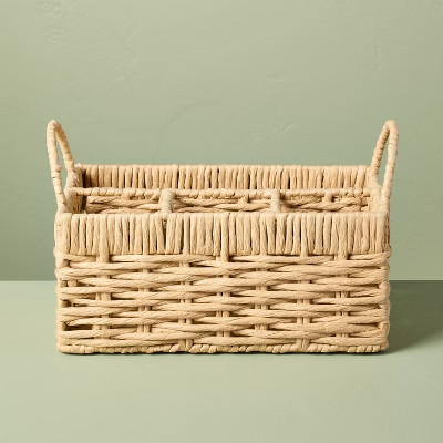 Woven Paper Flatware Caddy - Hearth & Hand™ with Magnolia | Target