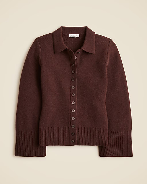 Milano-stitch cinched-waist cardigan | J. Crew US