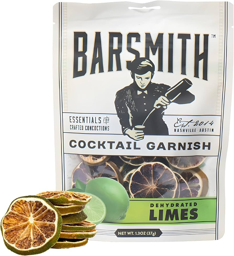 Barsmith Dehydrated Lime Slices - 100% Real Dried Limes - No Sugars or Preservatives - Convenient... | Amazon (US)