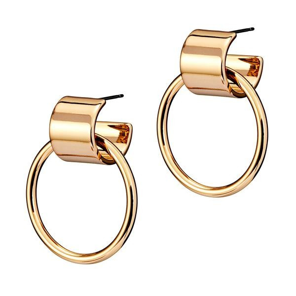 Faye Knockers hoop earrings in Gold | JENNY BIRD | Jenny Bird (US)