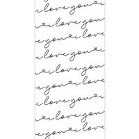 I Love You Paper Table Runner | Valentine's Party Decor Galentine's Valentine Tableware Bachelorette | Etsy (US)