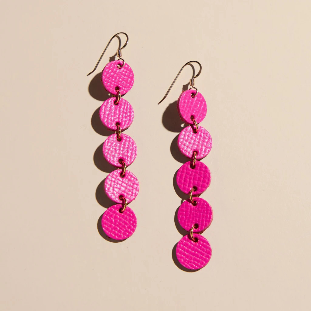 Paradise Pink Sylvies | Nickel and Suede