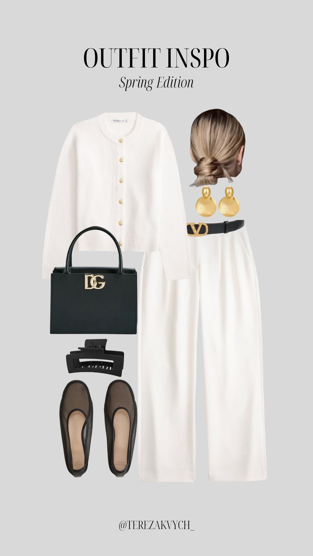 Trendy Minimalist Spring Outfit 2025 | Timeless Elegant Neutrals 
Chic and refined - this monochrome outfit is perfect for a clean girl aesthetic🤍🖤
Featuring a cropped white cardigan, tailored pants, and sleek black accessories, it's effortless style at its finest.
Minimal, elegant, powerful.
Pinterest Description:
Chic and refined - this monochrome outfit is perfect for a clean girl aesthet Featuring a cropped white cardigan, tailored pants, and sleek black access effortless style at its finest.
Minimal, elegant, powerful.
Tap to shop the full edit from this post!
#minimalstyle #springchic #neutraloutfit #capsulewardrobe #elegantstyle #monochrome #spring2025 #cleanlook#minimalstyle #springchic #neutraloutfit #capsulewardrobe #elegantstyle #monochrome #spring2025 #cleanlook

#LTKSaleAlert #LTKStyleTip #LTKFindsUnder100