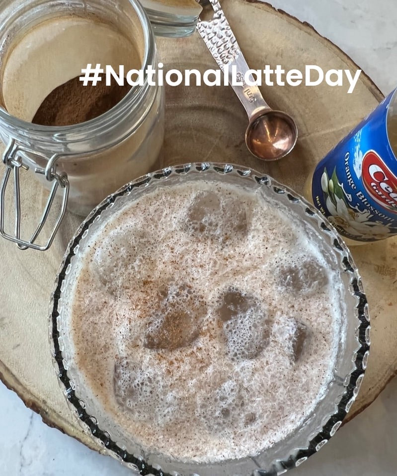 Did you know it was #NationalLatteDay ?
Well, it is and if you go to tkfoodie.com and enter latte  ☕️ in the search bar, you will find some of my favorite latte recipes

This iced chaga (mushroom powder) latte is one of my favorite afternoon treats that delivers sustained energy without a caffeine crash. 💥 

Find all the things to make it here on my LTK. ￼😊

#LTKHome #LTKfoodie