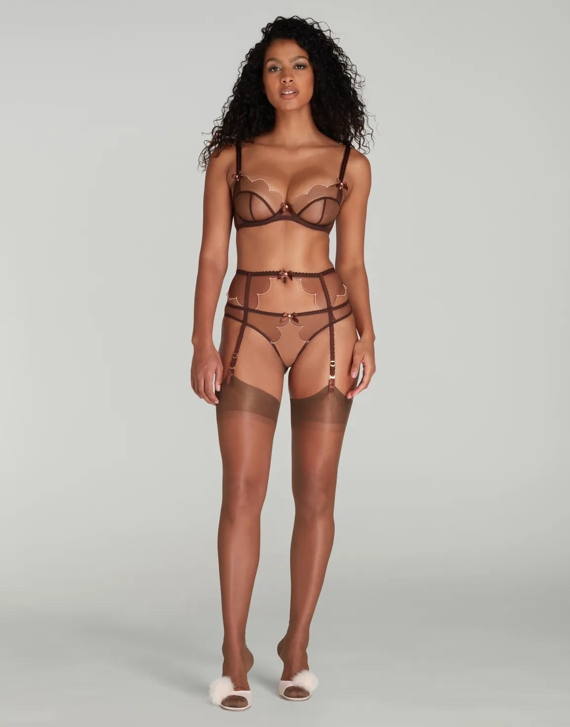 Luxe layers: Bra, thong, and full brief by Agent Provocateur.

#LTKuk #LTKsummer
