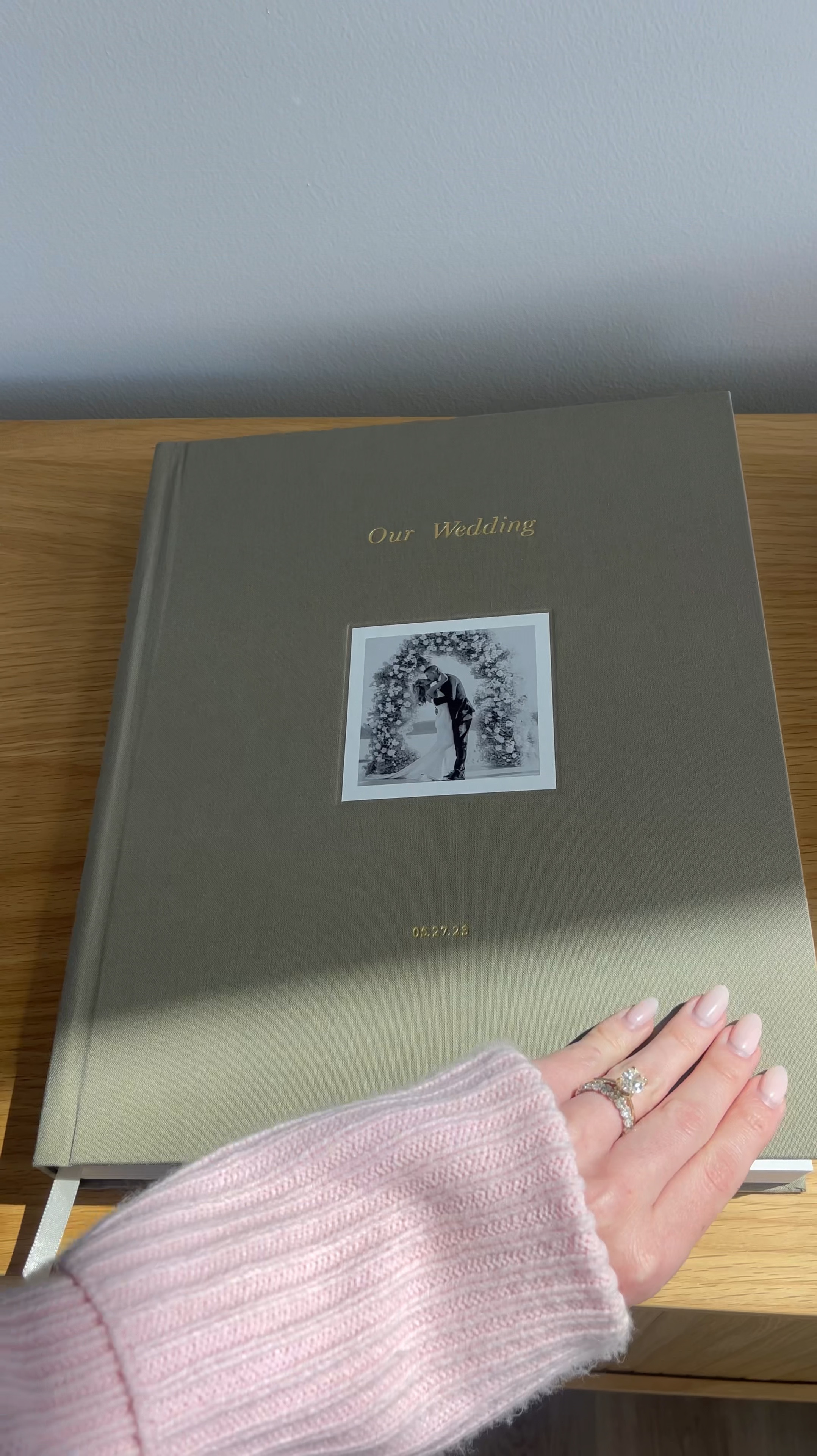 our wedding photo album coffee table book ✨ this is the 11X14 book in stone linen


#LTKwedding #LTKGiftGuide