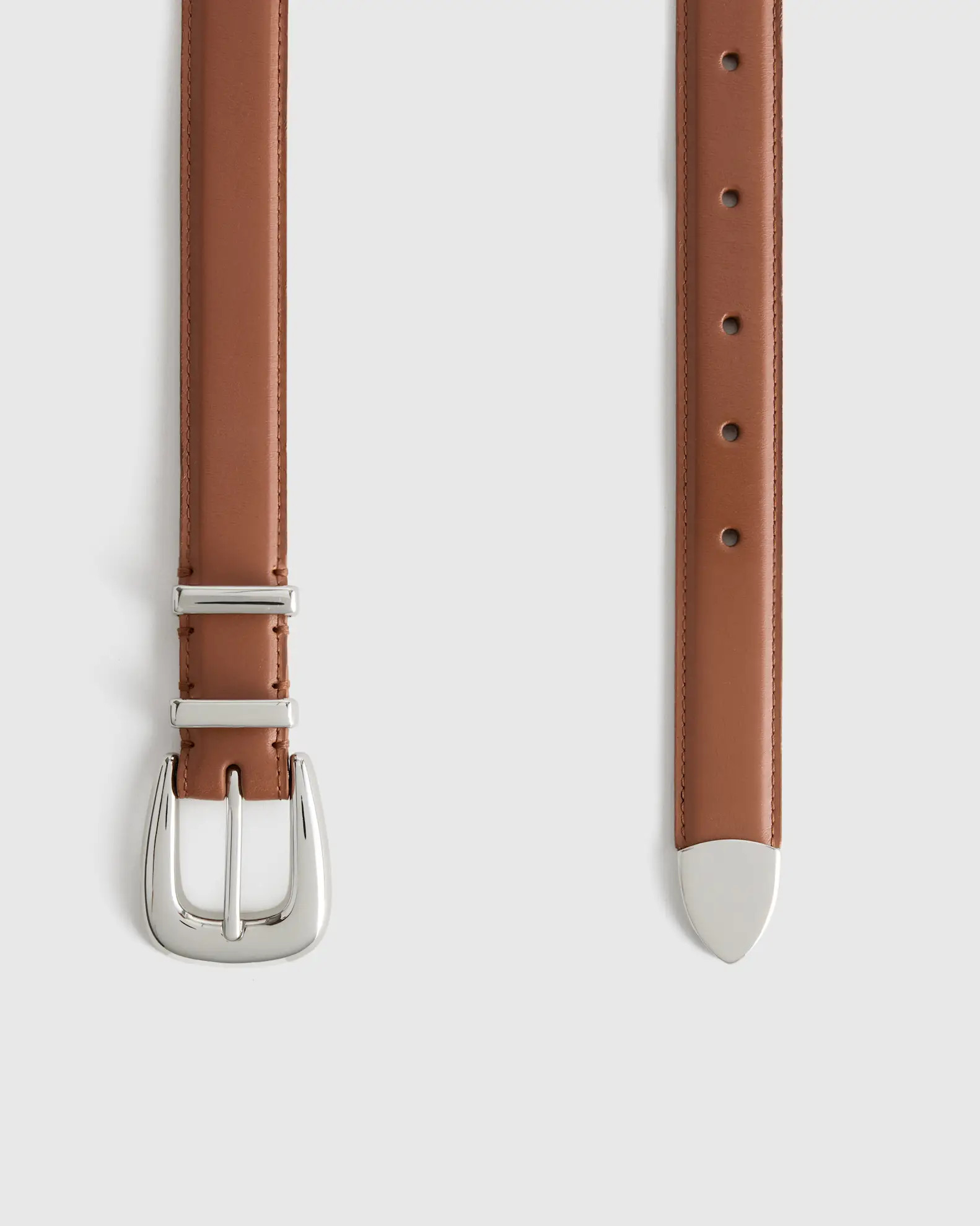 Lola European Leather Western Belt | Quince