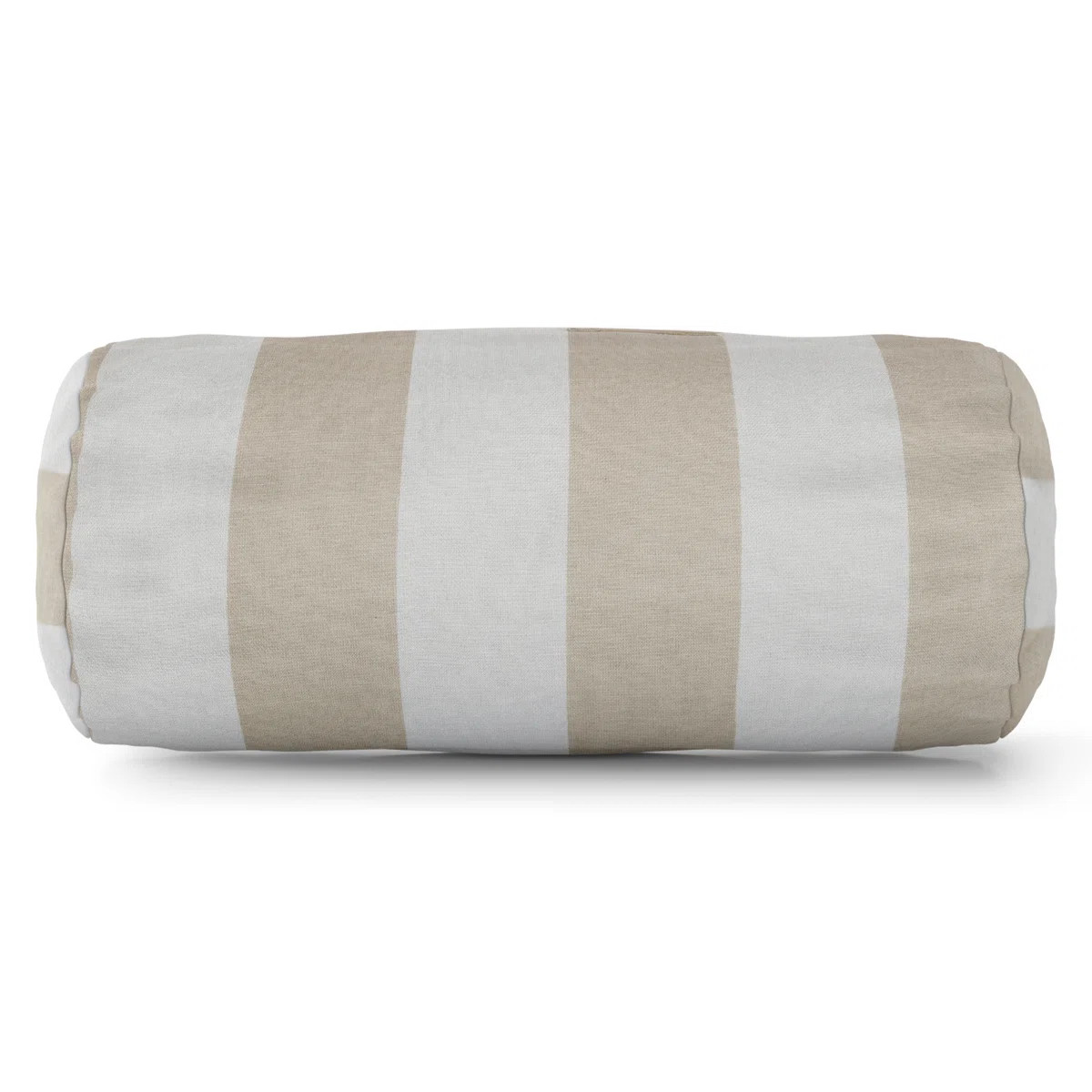 Vertical Stripe Round Outdoor Bolster Throw Pillow | Wayfair North America