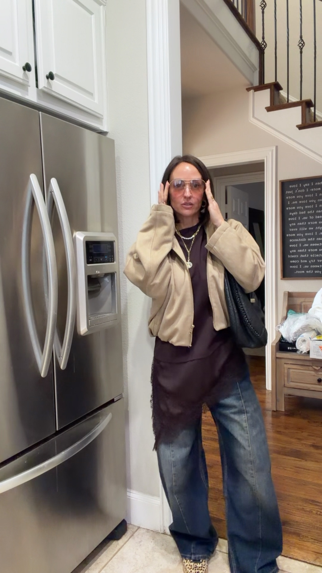 4 jeans 
S top s jacket 
Code: insider10 for Melinda Maria jewelry 

#LTKgrwm #LTKOver40 #LTKootd