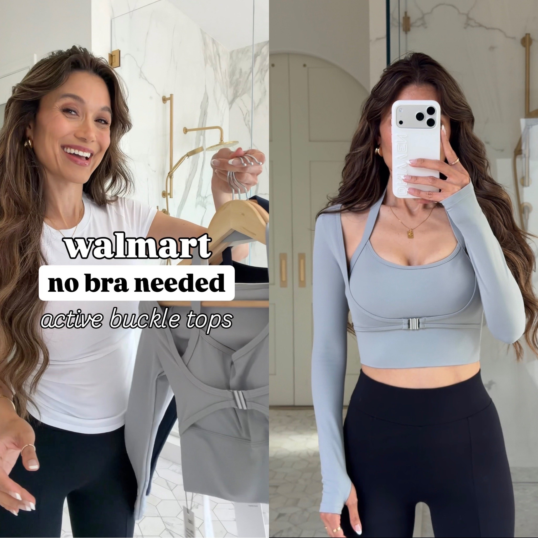 Scroll to shop! No bra needed active buckle tops! Follow for more finds! Xo!

#LTKgrwm #LTKActive #LTKfitnessgoals