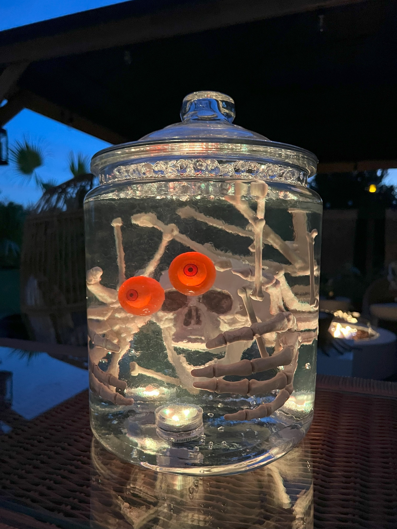 You won’t believe how easy it is to make this floating skull display! Check out our IG and TikTok to watch the funny tutorial! 💀🎃#halloween #halloweendecor #halloweendiy




#LTKunder50 #LTKSeasonal #LTKhome