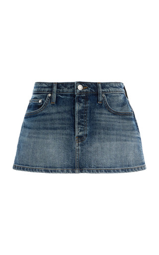 Cherry Denim Mini Skirt | Moda Operandi (Global)