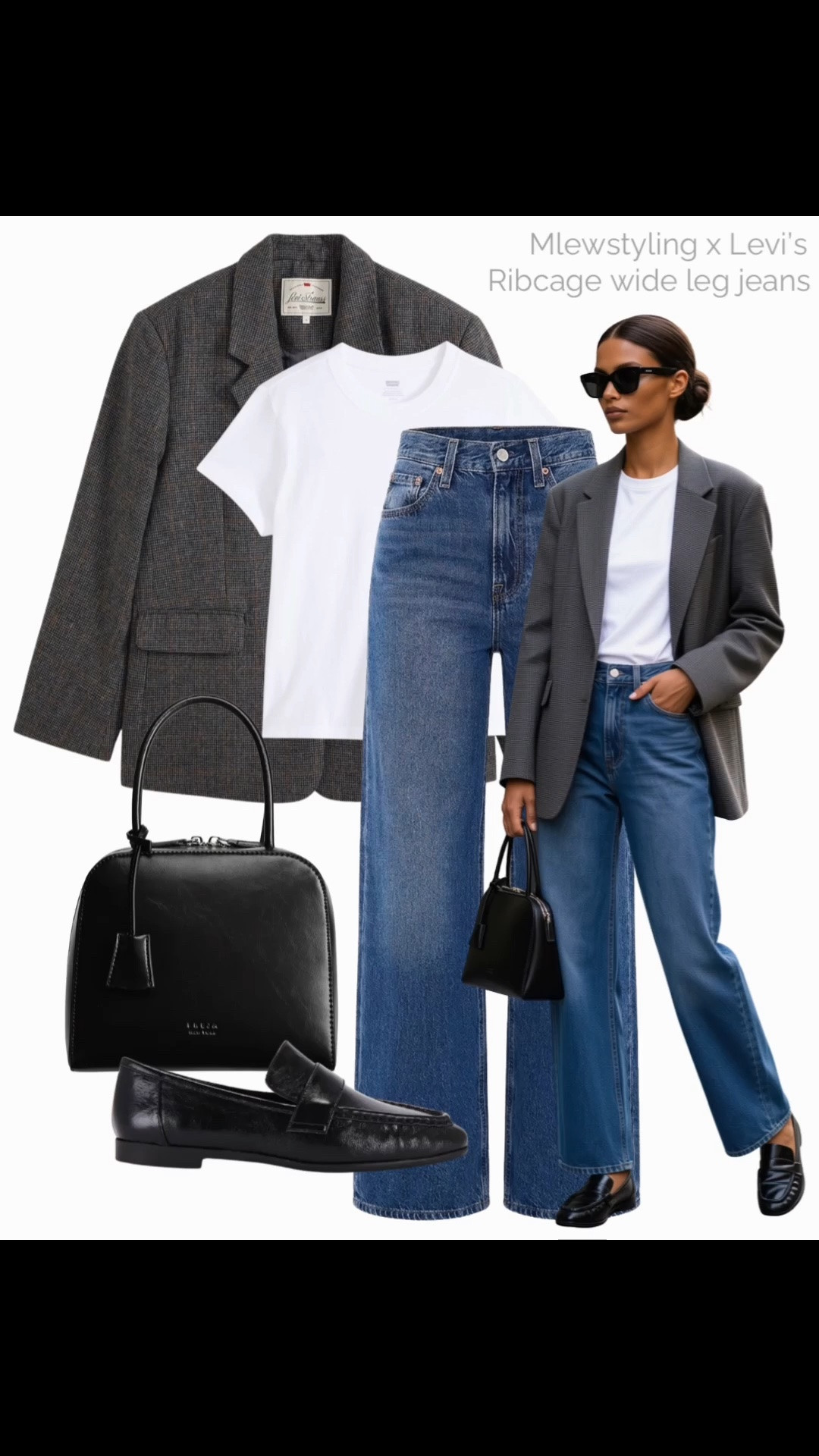 The perfect high waist: Levi’s ribcage wide leg jeans 🍂

@levis
#LevisLTKPartner
AD

Fall workwear, casual office outfit, grey blazer, white tee, wide leg denim, elevated autumn outfit

#LTKcanada #LTKjeans #LTKfall
