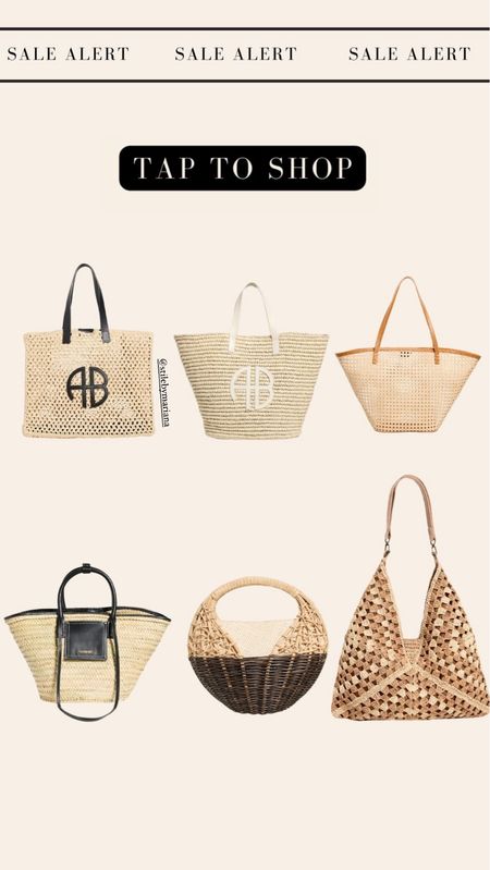 Luxury bags on sale
Elevated straw bags to elevate your spring/summer style!!


#LTKtravel #LTKstyletip #LTKsalealert