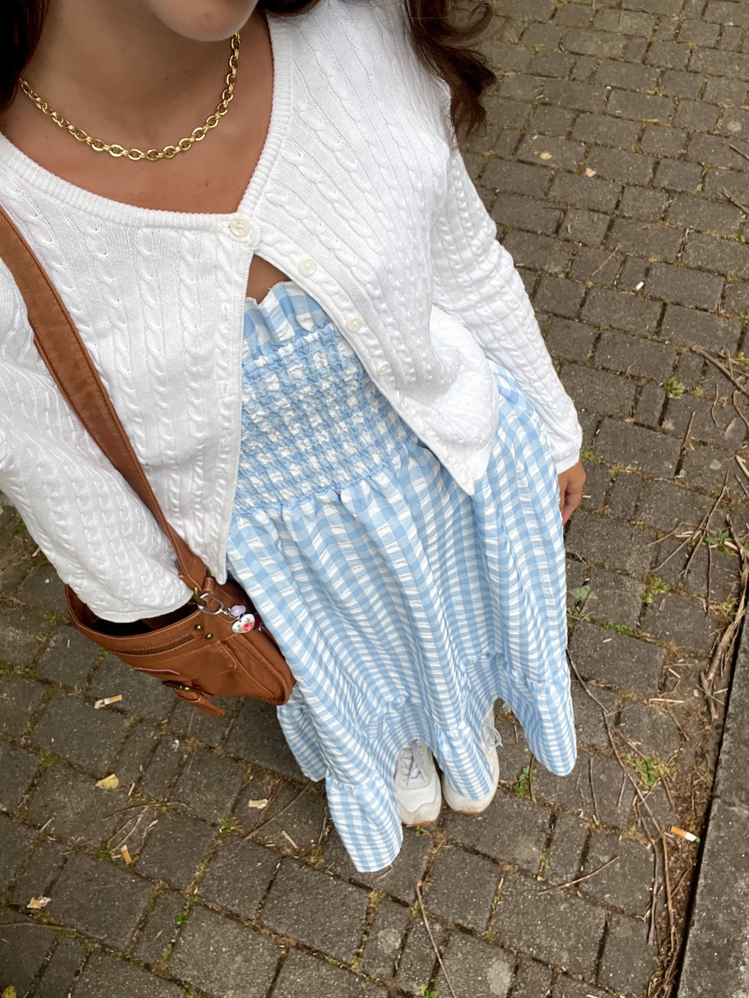 gingham dress outfit!