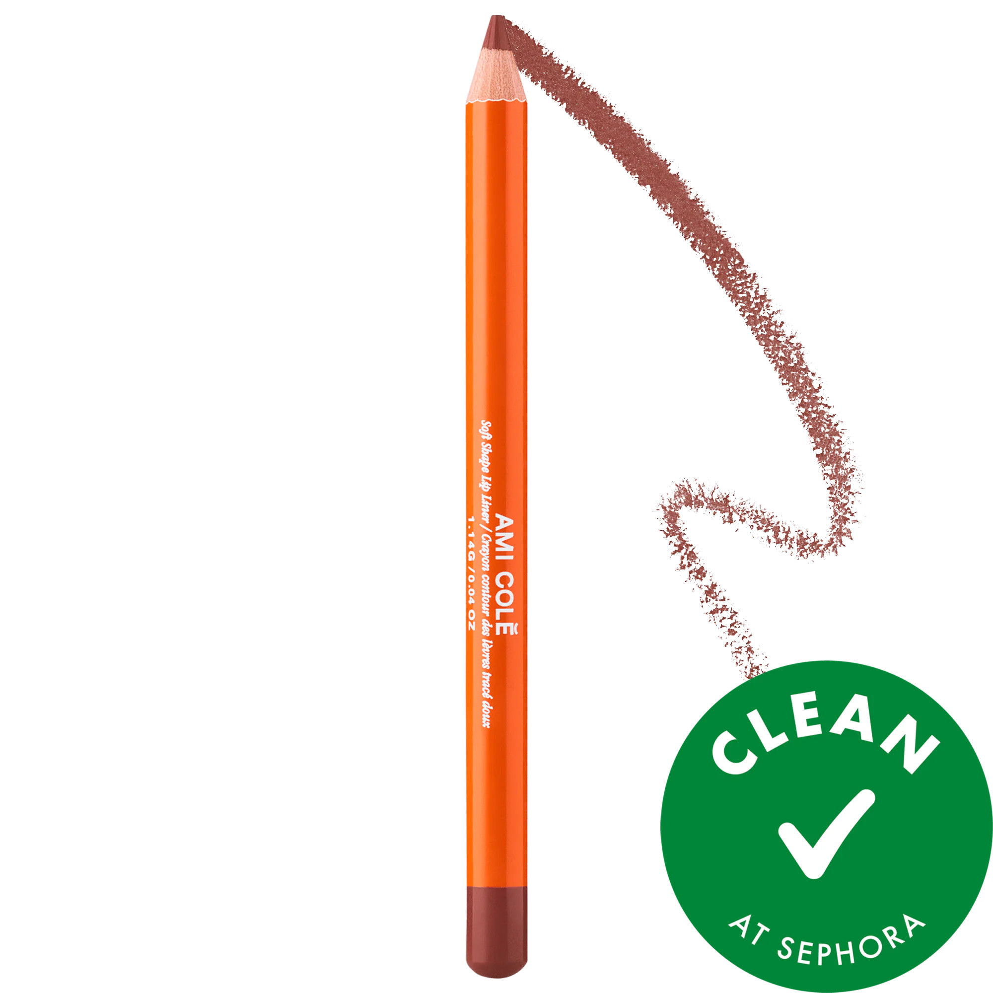 Ami Colé Soft Shape Waterproof Lip Liner Rose Clay 0.04 oz | Sephora (US)