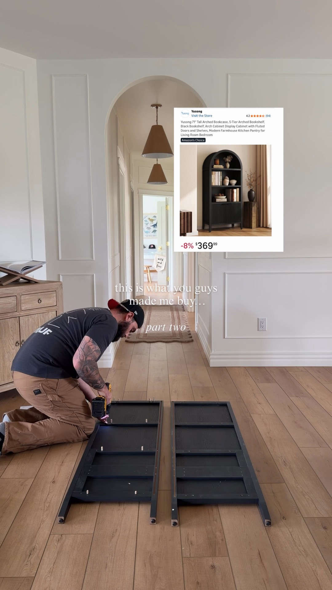 part two of letting you guys vote on what Amazon home decor find I should buy to test out…  

because sometimes the photos look amazing… and then it shows up looking nothing like you expected 😅  

well… this time?? you guys were RIGHT 👏🏻  

if you’re looking for an affordable cabinet with lots of character… here she is!  

the arch shape, ribbed lower doors, and open shelving make it look way more elevated than I expected!

for under $400 CAD, I’m honestly kind of shocked at how good this one turned out  

you guys did good on this one 🤎

#LTKhome #LTKsale #LTKcanada