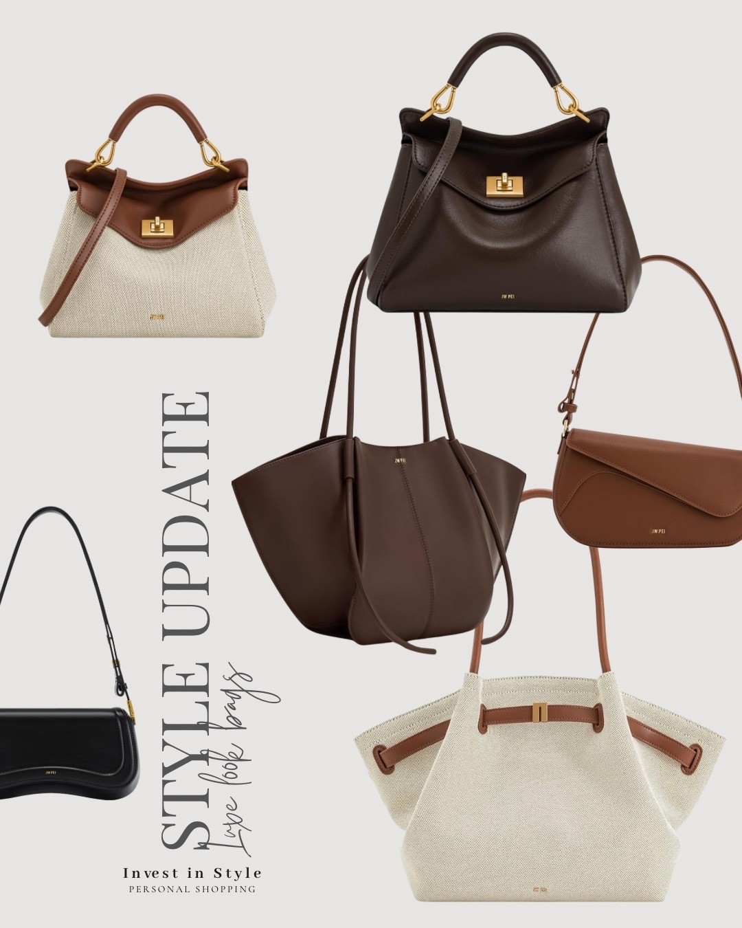 Amazon luxury for less bags included in the spring deals this weekend . 

Tote bag 
Brown bags 
Canvas bag 
Spring bags 

#LTKWorkwear #LTKspring #LTKSeasonal