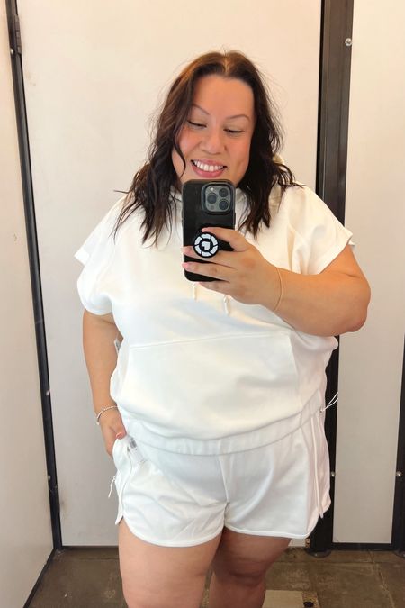 Both are on sale, shorts have an additional discount! 

Casual outfit, matching sets, daily outfits, everyday looks, old navy, affordable outfit, white outfit, travel outfit, plus size, athletic, summer outfit, shorts, size 16, size xxl

#LTKcurves #LTKsalealert #LTKunder50