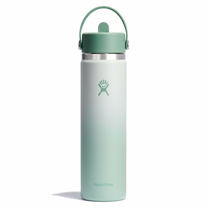 24 oz Wide Mouth with Flex Straw Cap - Matcha Ombré | Hydro Flask
