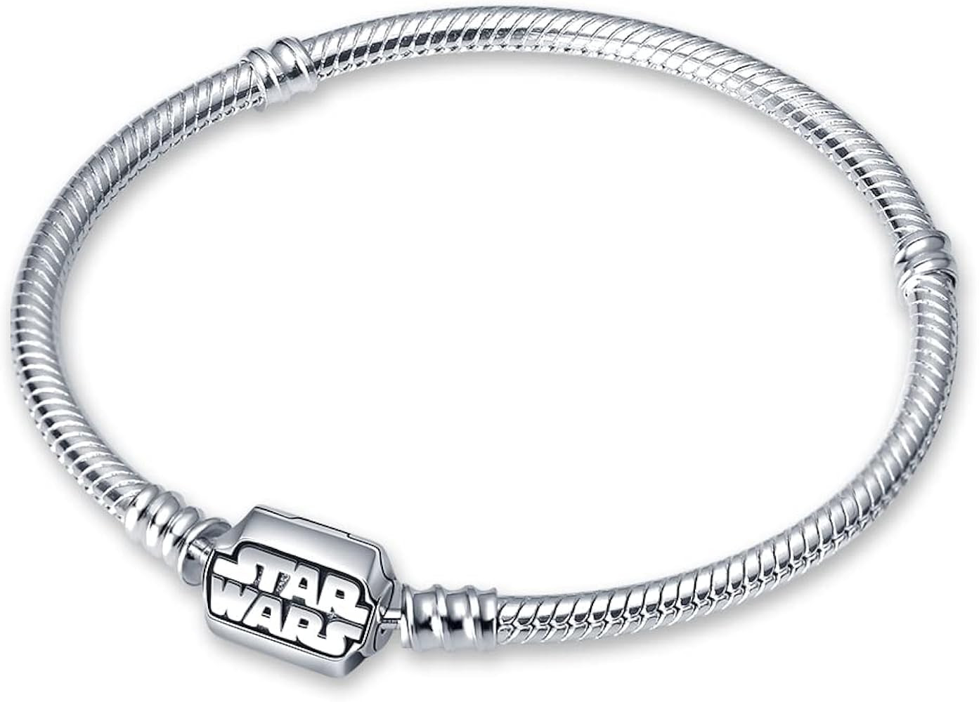 LIGHTDOG Charm Bracelet for Pandora Charms 925 Sterling Silver Snake Chain Bracelet Fit Any Charm... | Amazon (US)
