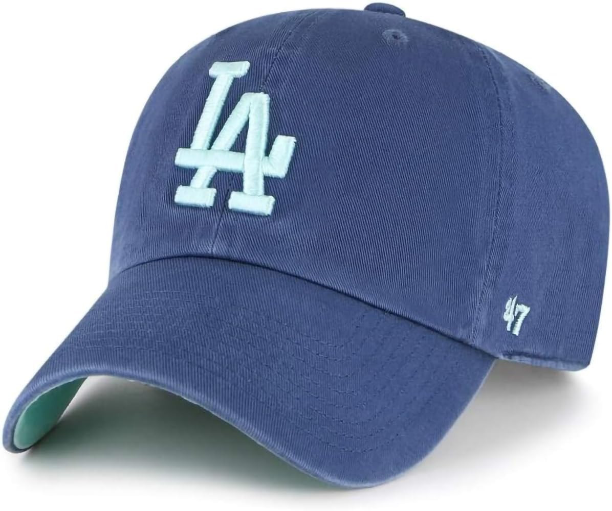 '47 Los Angeles Dodgers Primary Logo Ballpark Clean Up Dad Hat Baseball Cap - Multiple Colors | Amazon (US)