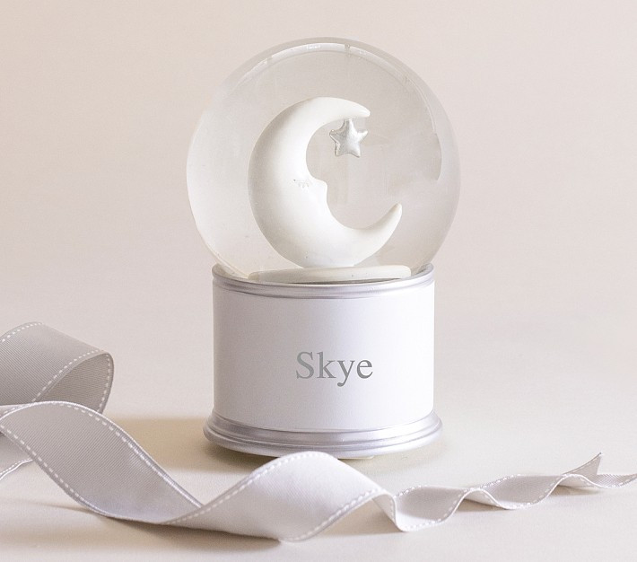 Sleepy Moon Musical Light-Up Snow Globe | Pottery Barn Kids
