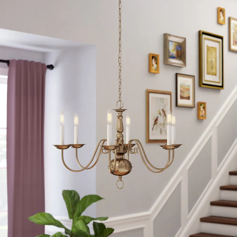 Benedetto 6 - Light Dimmable Chandelier | Wayfair North America