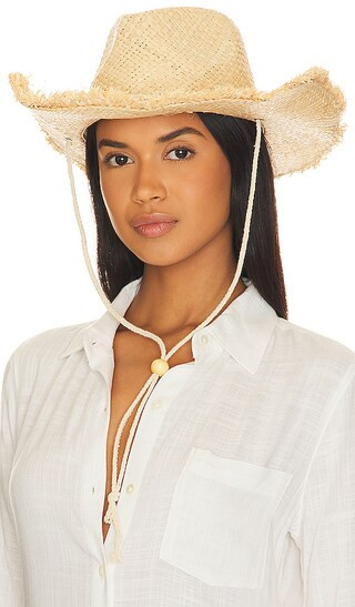 Colleen Hat in Tan | Revolve Clothing (Global)