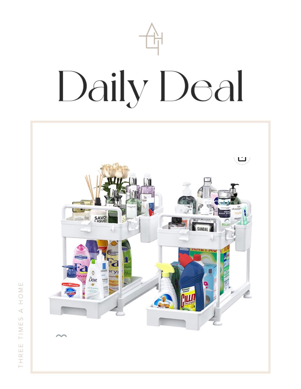 Amazon under the sink organizing 

#LTKsalealert #LTKFind